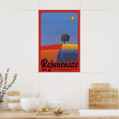 Minimalist Landscape Art Print Inspirational Poster (Küche)