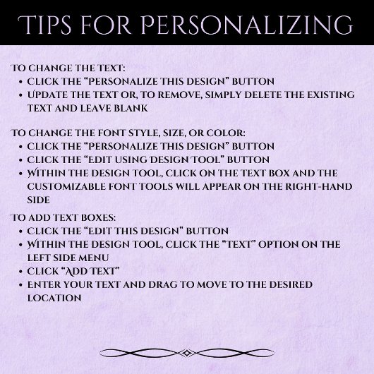 Minimalist Lavender Black Monogrammed Co-worker Planer