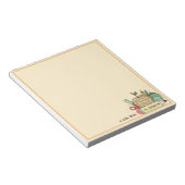 Minimalist Lehrerdank Retro-Bleistift Notizblock (angewinkelt)
