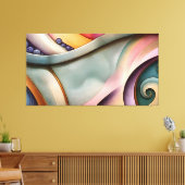 minimalist leinwanddruck (Insitu (Wohnzimmer))