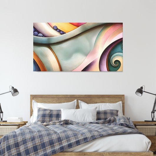 minimalist leinwanddruck (Insitu (Schlafzimmer))