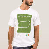 Minimalist Leopardstown Horse Racing Line Tee (Vorderseite)