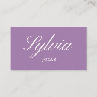 Minimalist lilac wedding , engagement  place card platzkarte
