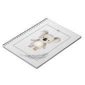 Minimalist Line Art Frame Notizblock (Linke Seite)