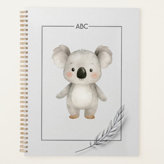 Minimalist Line Art Frame Planer (Vorderseite)