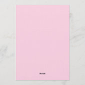 Minimalist Line Art Valentine’s Day Party Einladung (Rückseite)