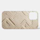 Minimalist Liquid Wave Abstract Phone Case  (Rückseite (Horizontal))