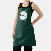 Minimalist Logo With Text Business  Schürze (InSitu)