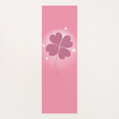 Minimalist Lucky Clover Yoga Mat  Yogamatte (Rückseite)