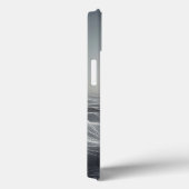 Minimalist Lunar Mesh Phone Case - Ethereal White  (Rückseite / Rechts)