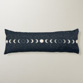 Minimalist Lunar Phases Pattern with Stars and Nig Seitenschläferkissen (Vorderseite)