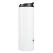 Minimalist Mama Meilenstein Fettschrift-Design Thermosbecher (Nach links gedreht)