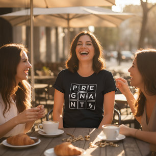 Minimalist Mama T-Shirt   Einfache Mutterschaft  Tri-Blend Shirt