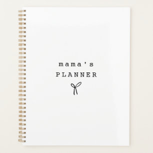 Minimalist Mama's Planner Muttertagsgeschenk Planer