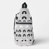 Minimalist Mixed Boho Arches Crossbody Bag (Vorderseite)