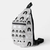 Minimalist Mixed Boho Arches Crossbody Bag (Rechte Ecke)