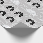 Minimalist Mixed Boho Arches Geschenkpapier (Ecke)