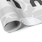 Minimalist Mixed Boho Arches Geschenkpapier (Rolleneckpunkt)