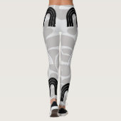 Minimalist Mixed Boho Arches Leggings (Rückseite)