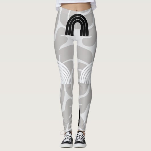 Minimalist Mixed Boho Arches Leggings (Vorderseite)