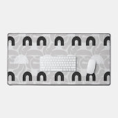 Minimalist Mixed Boho Arches Schreibtischunterlage (Tastatur & Maus)
