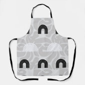 Minimalist Mixed Boho Arches Schürze (Vorderseite)