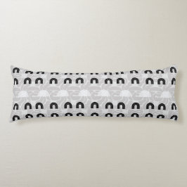 Minimalist Mixed Boho Arches Seitenschläferkissen