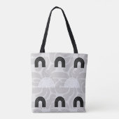 Minimalist Mixed Boho Arches Tasche (Rückseite)