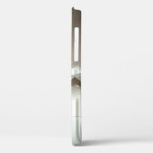 Minimalist Modern Architecture Stairs Sleek Beige Case-Mate iPhone Hülle (Rückseite / Links)