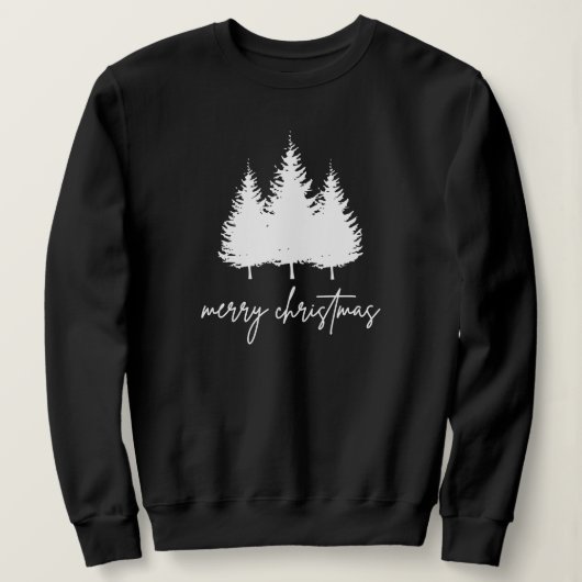 Minimalist Modern Christmas Sweatshirt (Design vorne)