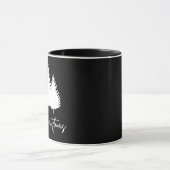 Minimalist Modern Christmas Tasse (Zentrum)