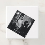 Minimalist Modern Custom Photo Wedding Thank You Geschenkanhänger (Beispiel)