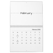 Minimalist Modern Elegant 2026 Calendar Kalender (Feb 2026)