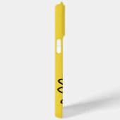 Minimalist Modern Elegant Daisy flower and text Case-Mate iPhone Hülle (Rückseite / Rechts)