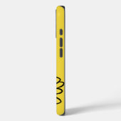 Minimalist Modern Elegant Daisy flower and text Case-Mate iPhone Hülle (Rückseite / Links)