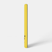 Minimalist Modern Elegant Daisy flower and text Samsung Galaxy Hülle (Linke Seite)