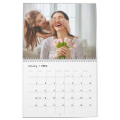 Minimalist Modern Family Photo 2026  Kalender (Jan 2026)