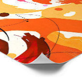 Minimalist Modern Geometric Art Poster (Ecke)