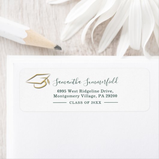 Minimalist Modern Graduation 2026 Return Address (Insitu)