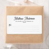 Minimalist Modern Simple Business Mailing Shipping (Insitu)