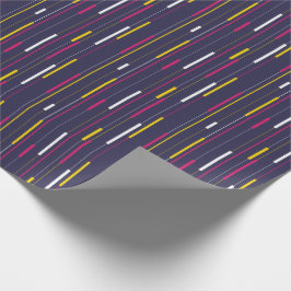 Minimalist Modern Stripes Geschenkpapier