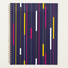 Minimalist Modern Stripes Planner Planer