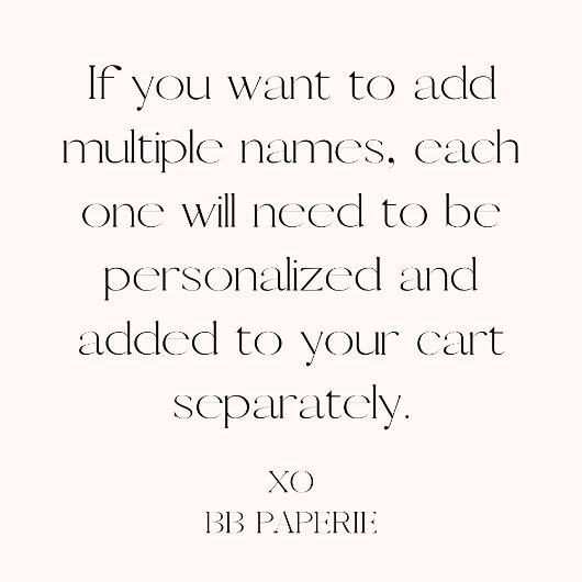 Minimalist Modern & Whimsical Script Tischnummer