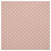 Minimalist moderner Tupfen-Mädchen-Pink-Rose Stoff (Muster)
