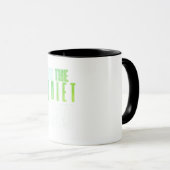 Minimalist Motivational Quote Mug — Modern Clean Tasse (VorderseiteRechts)