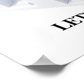 Minimalist Motivational Wall Art Print Poster (Ecke)