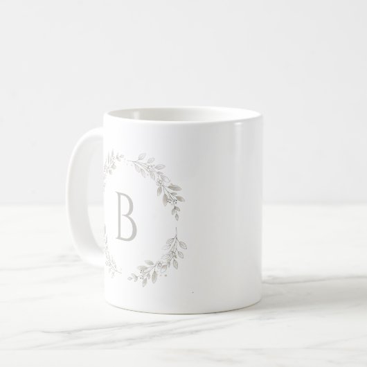 Minimalist Mug with Initial Kaffeetasse (Vorderseite Links)