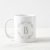 Minimalist Mug with Initial Kaffeetasse (Links)