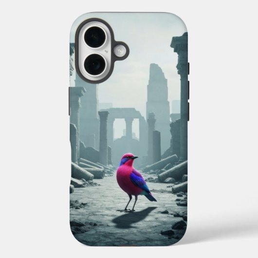 Minimalist Nature Art iPhone Case  (Rückseite)