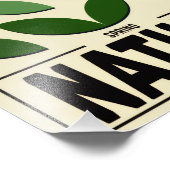 Minimalist Nature Poster – Spring Botanic wall art (Ecke)